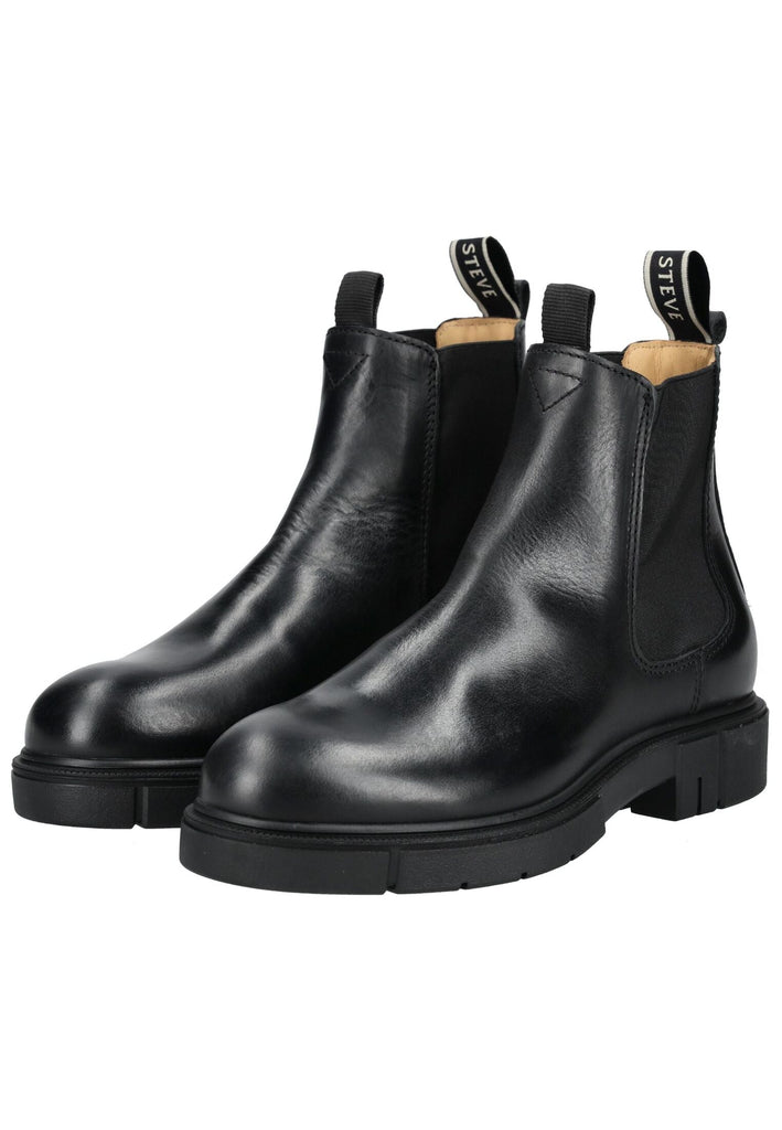 Sneaky Steve Stiefelette Leder/Textil Schwarz