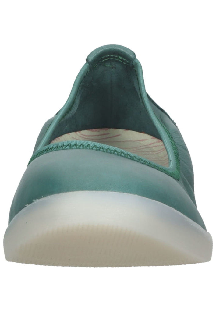 softinos Ballerinas Leder Grün