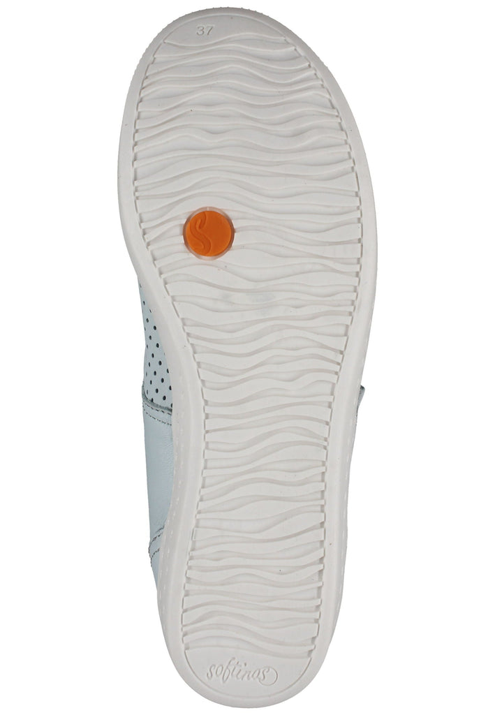 softinos Ballerinas Leder Hellblau