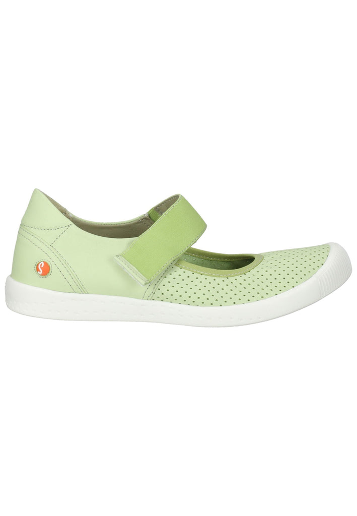 softinos Ballerinas Leder Hellgrün