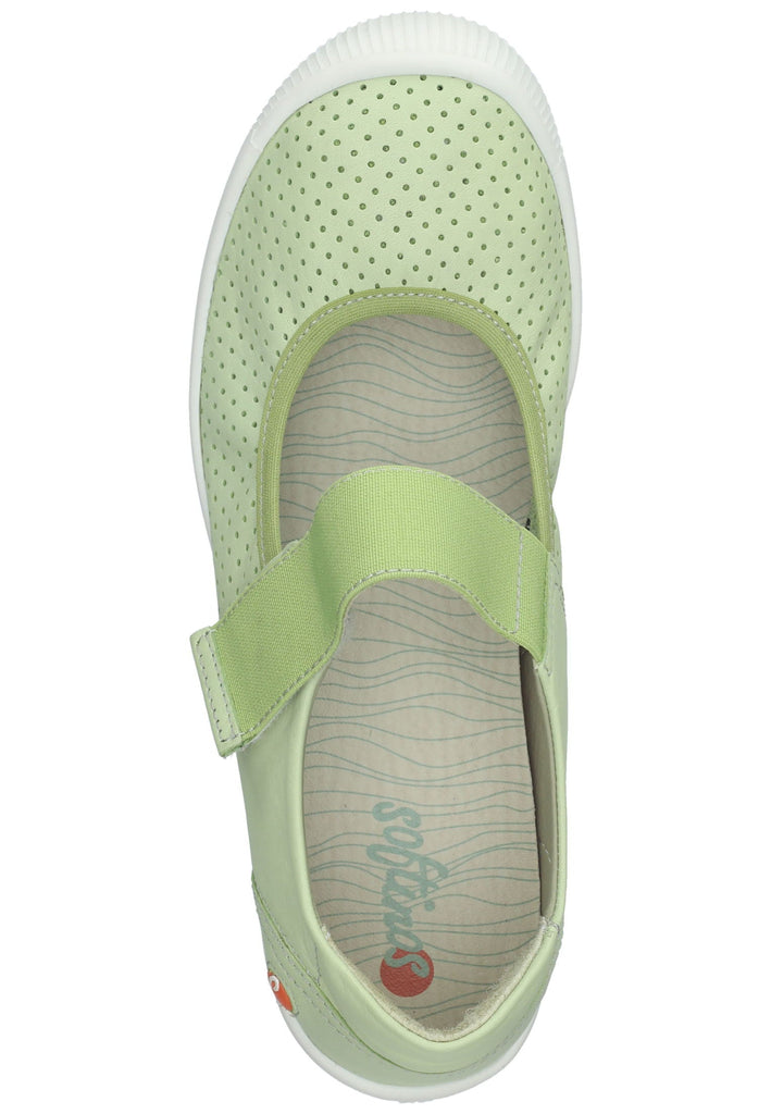 softinos Ballerinas Leder Hellgrün