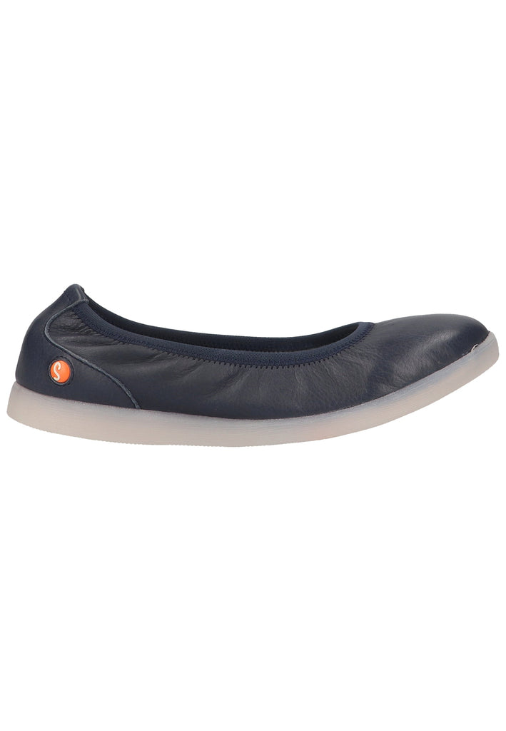 softinos Ballerinas Leder Navy