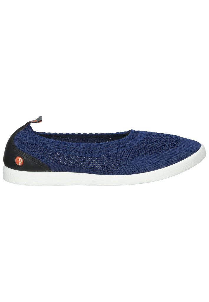 softinos Ballerinas Leder Navy