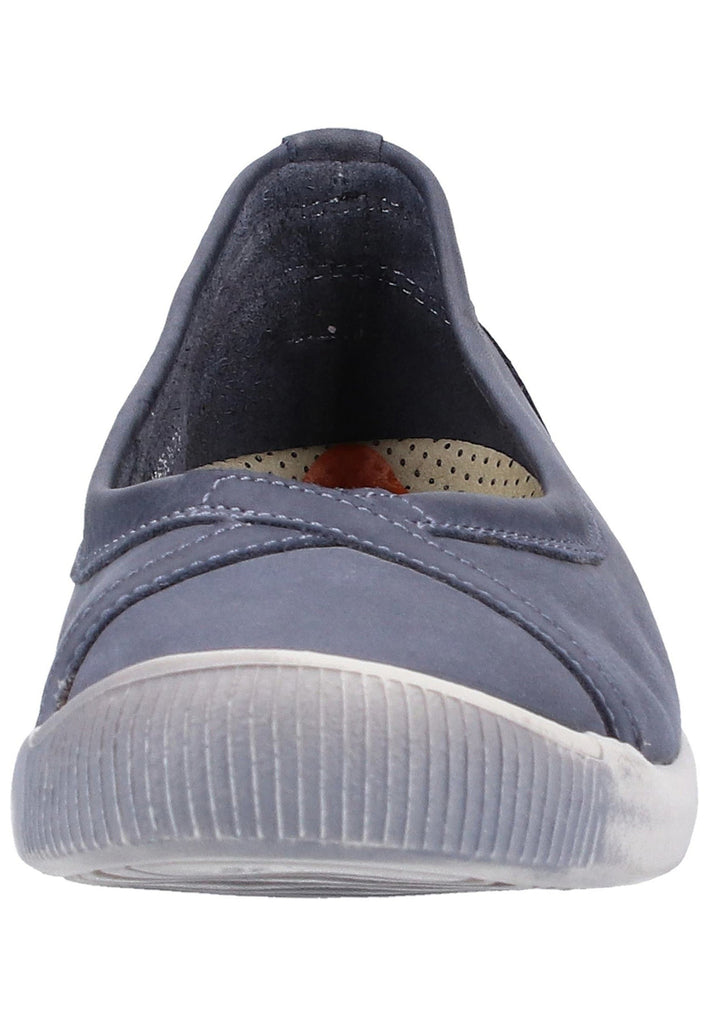 softinos Ballerinas Leder Navy
