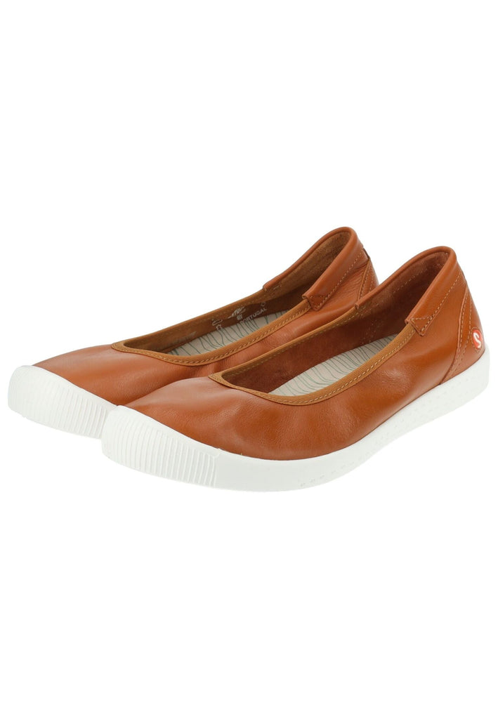 softinos Ballerinas Leder Orange