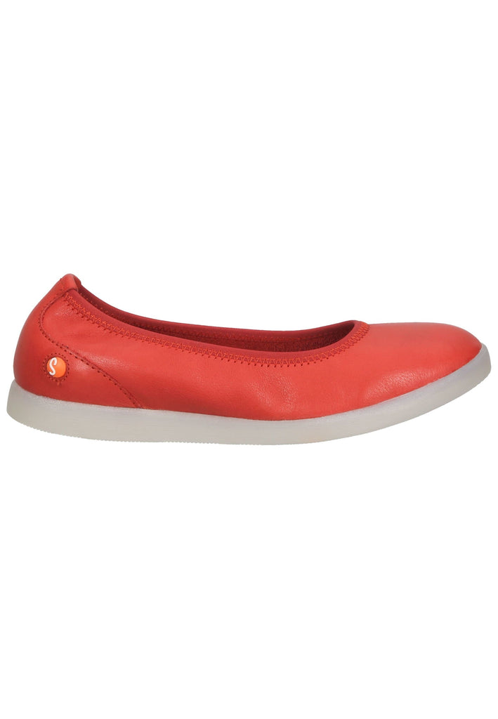 softinos Ballerinas Leder Rot
