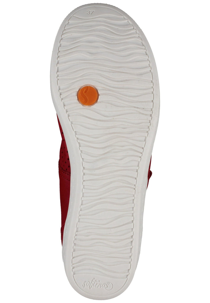 softinos Ballerinas Leder Rot