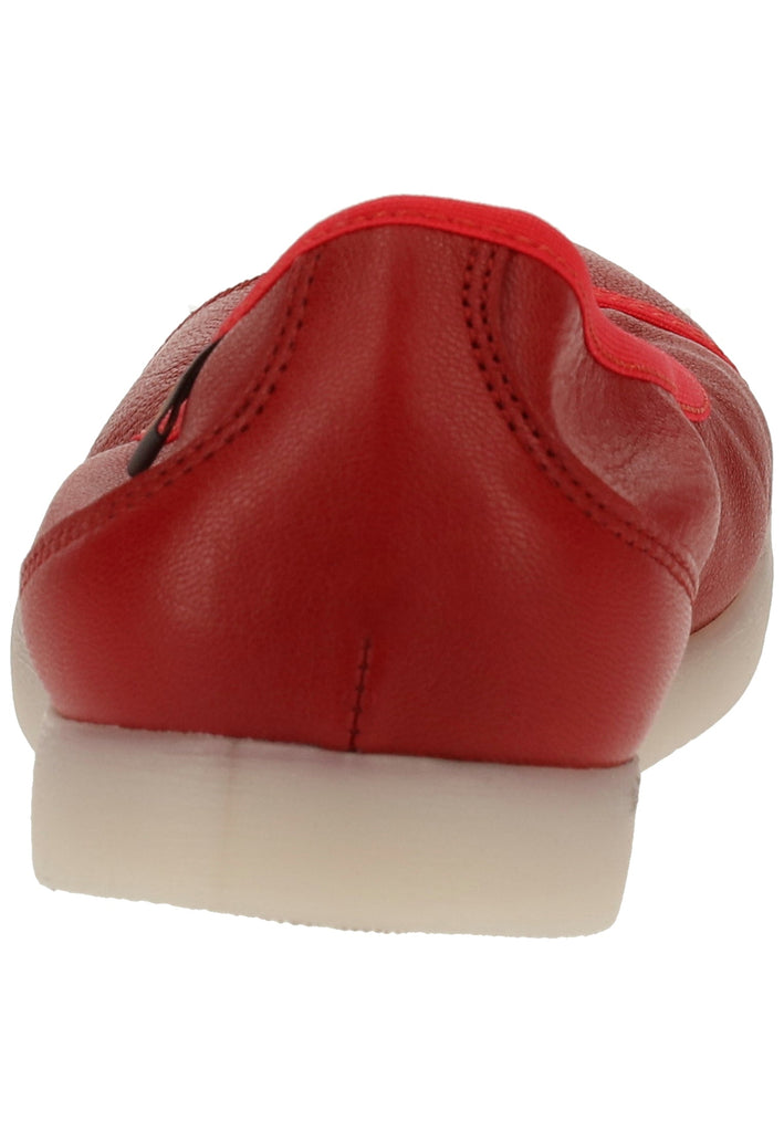 softinos Ballerinas Leder Rot