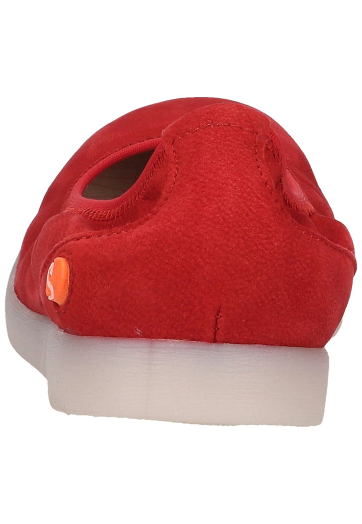 softinos Ballerinas Leder Rot