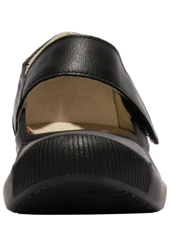 softinos Ballerinas Leder Schwarz