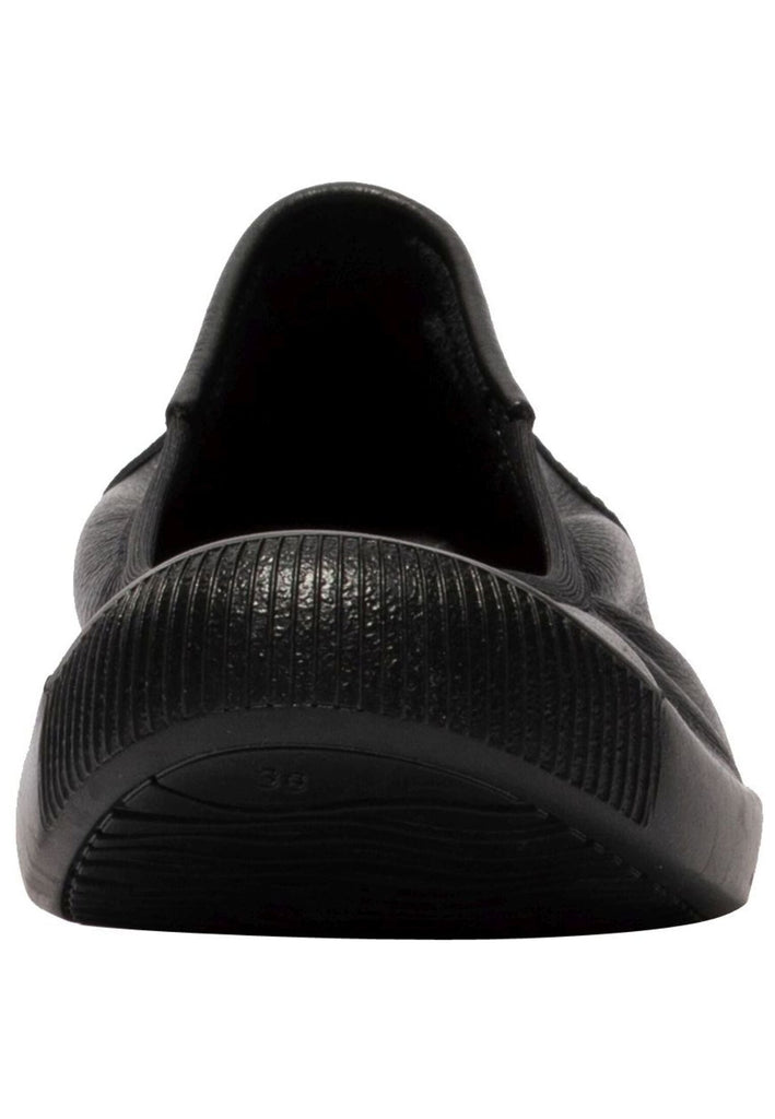 softinos Ballerinas Leder Schwarz