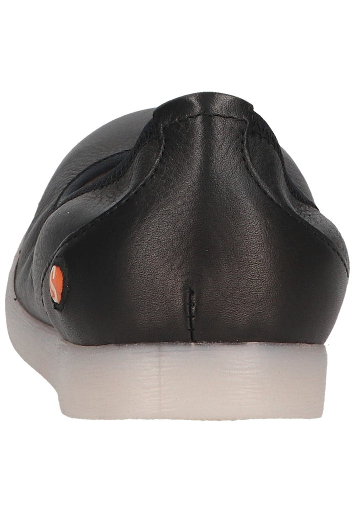 softinos Ballerinas Leder Schwarz