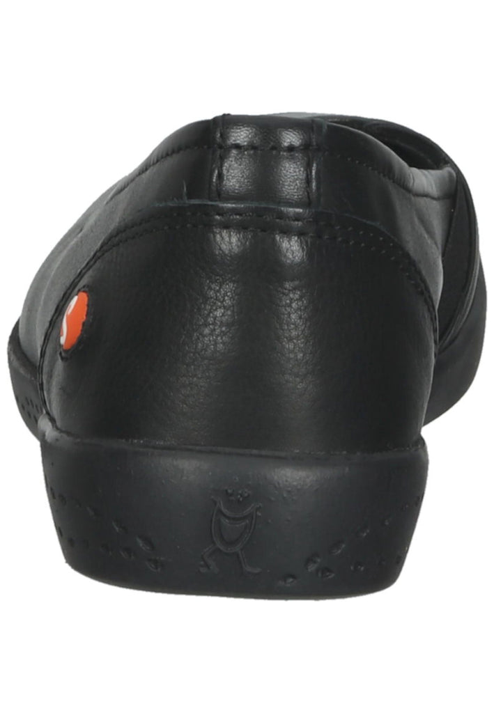 softinos Ballerinas Leder Schwarz