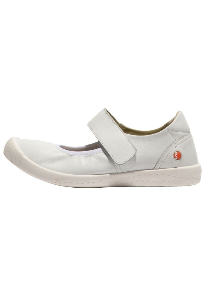 softinos Ballerinas Leder Weiß