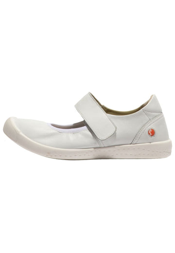softinos Ballerinas Leder Weiß