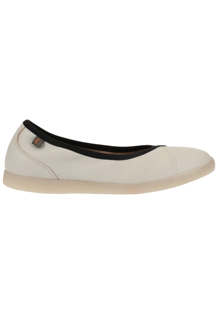 softinos Ballerinas Leder White