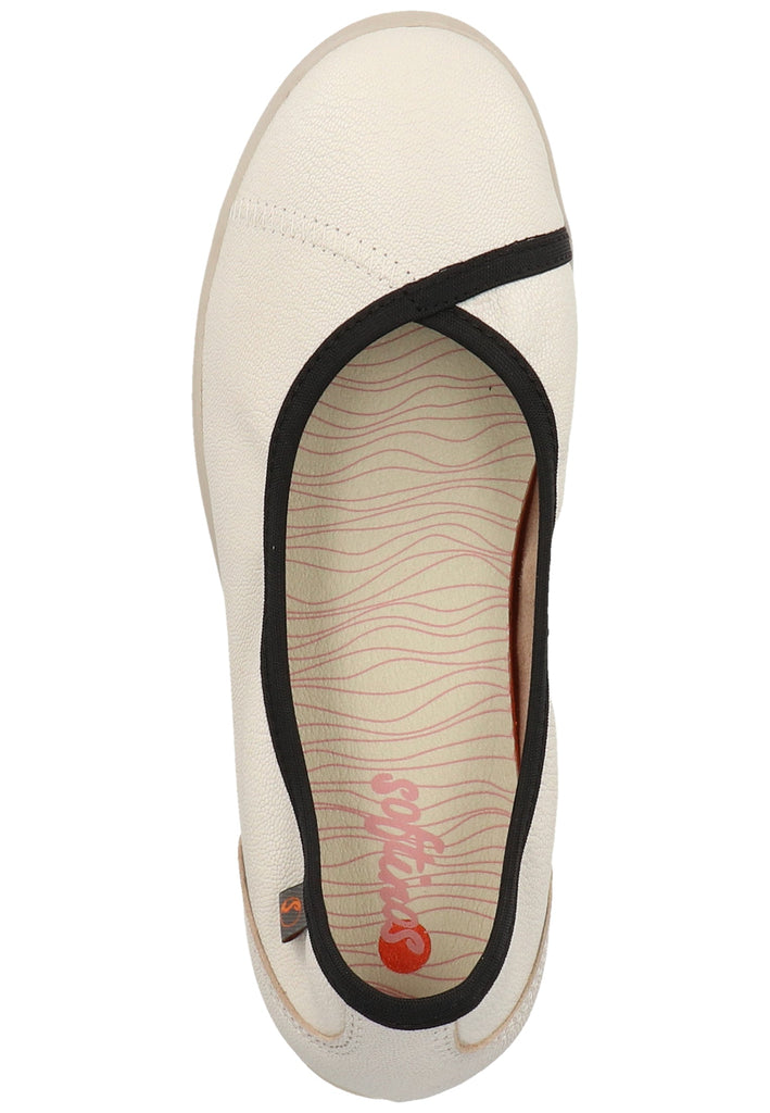 softinos Ballerinas Leder White