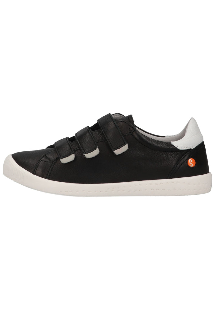 softinos Halbschuhe Leder Schwarz