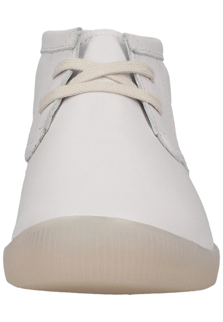 softinos Halbschuhe Leder Weiß