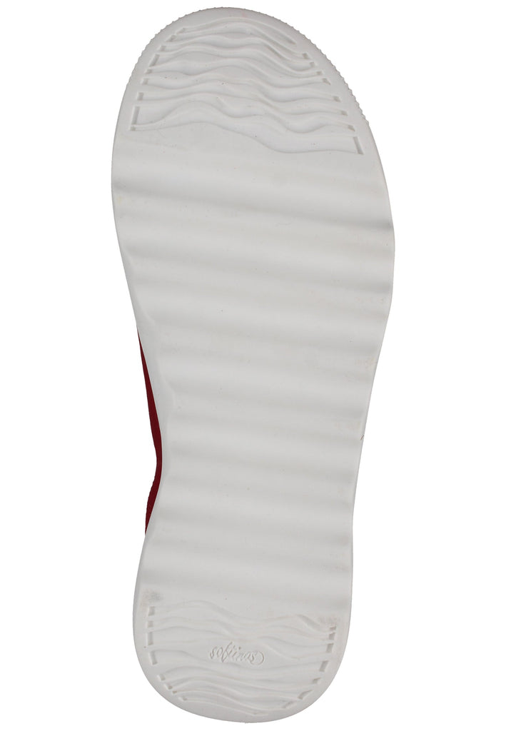 softinos Pantoletten Leder Rot