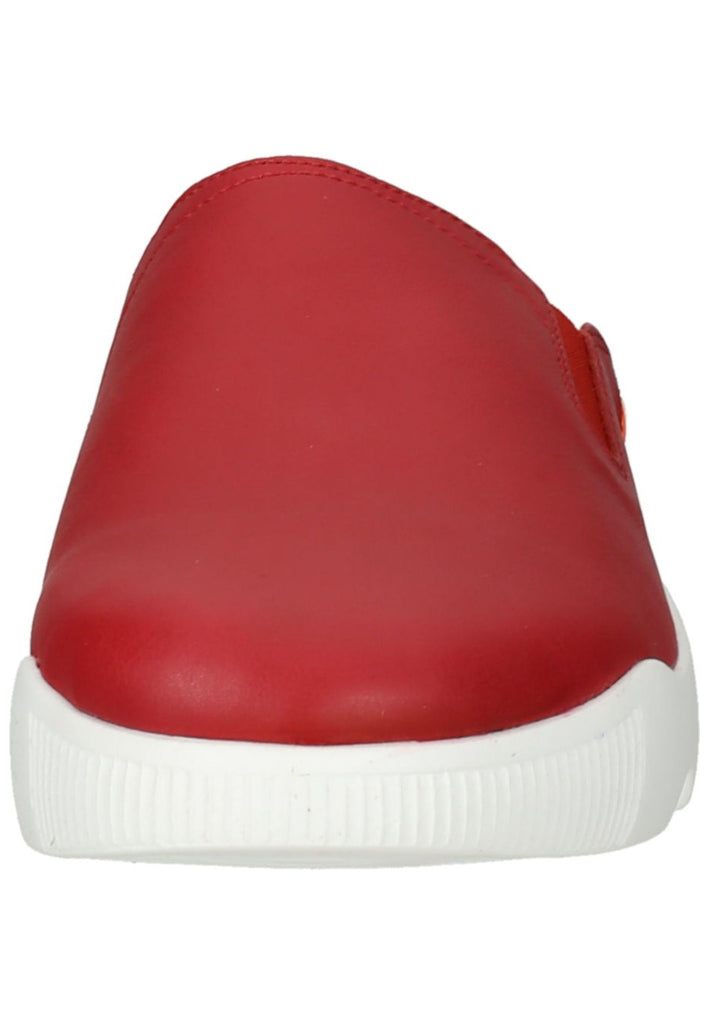 softinos Pantoletten Leder Rot
