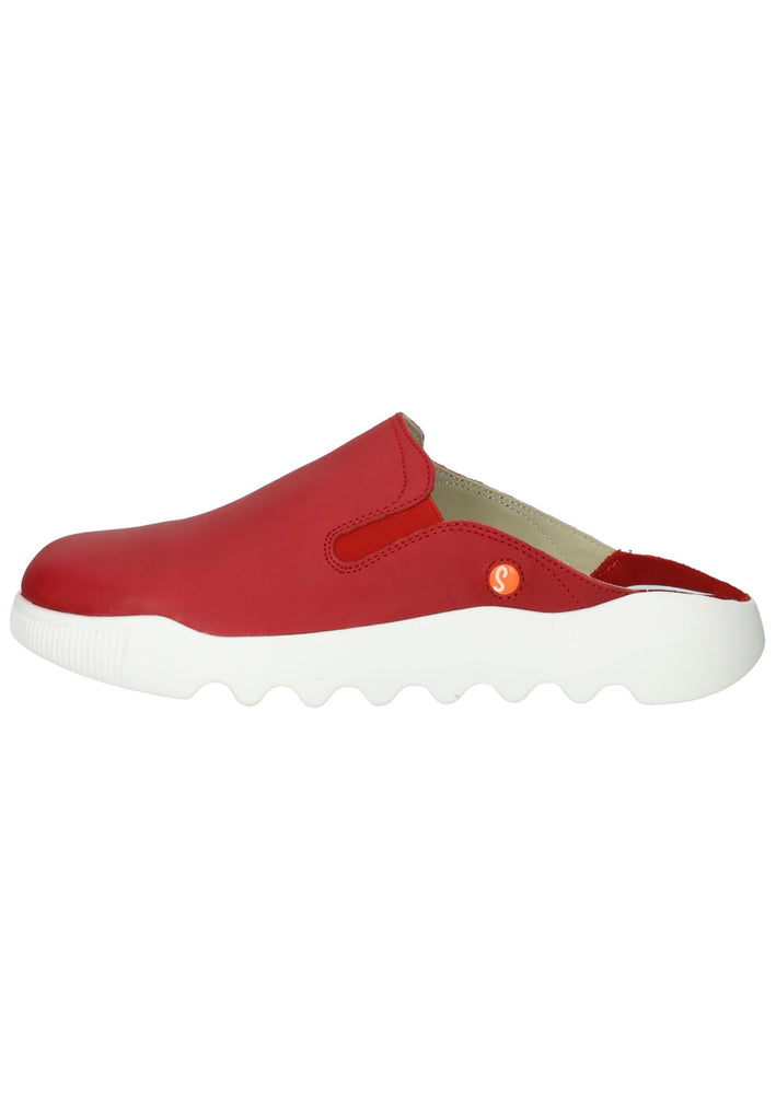 softinos Pantoletten Leder Rot