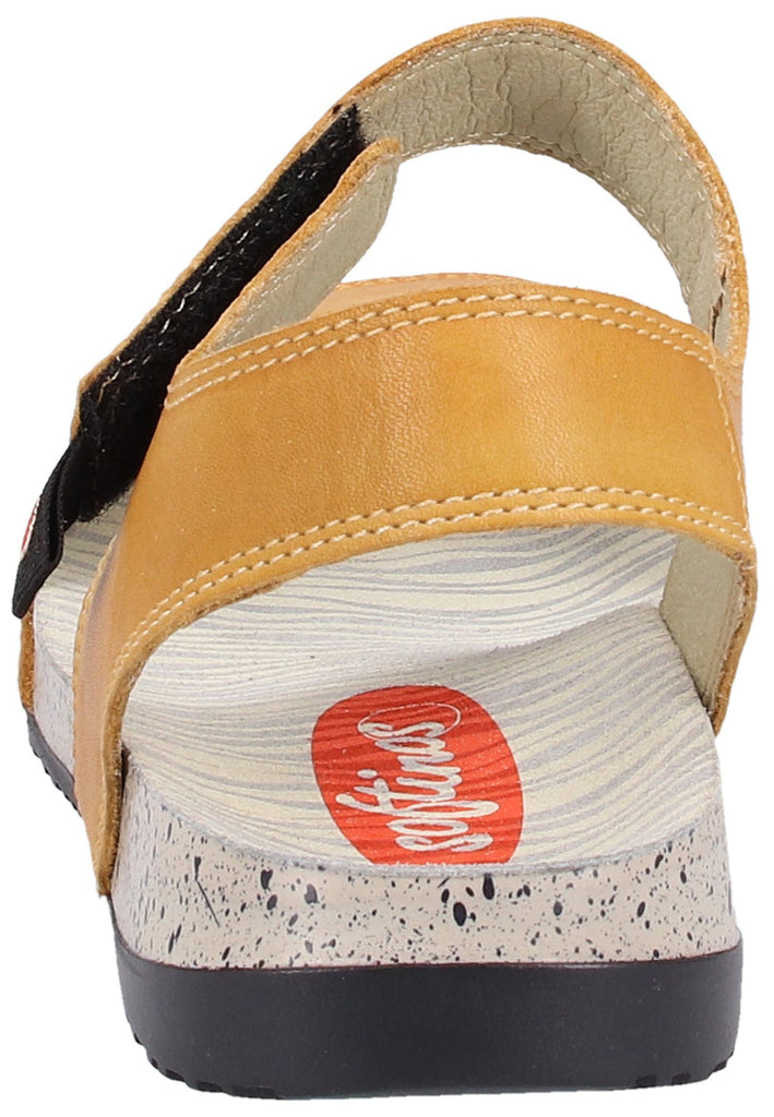 softinos Sandalen Leder Gelb