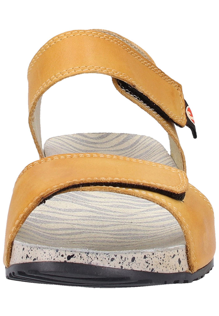 softinos Sandalen Leder Gelb