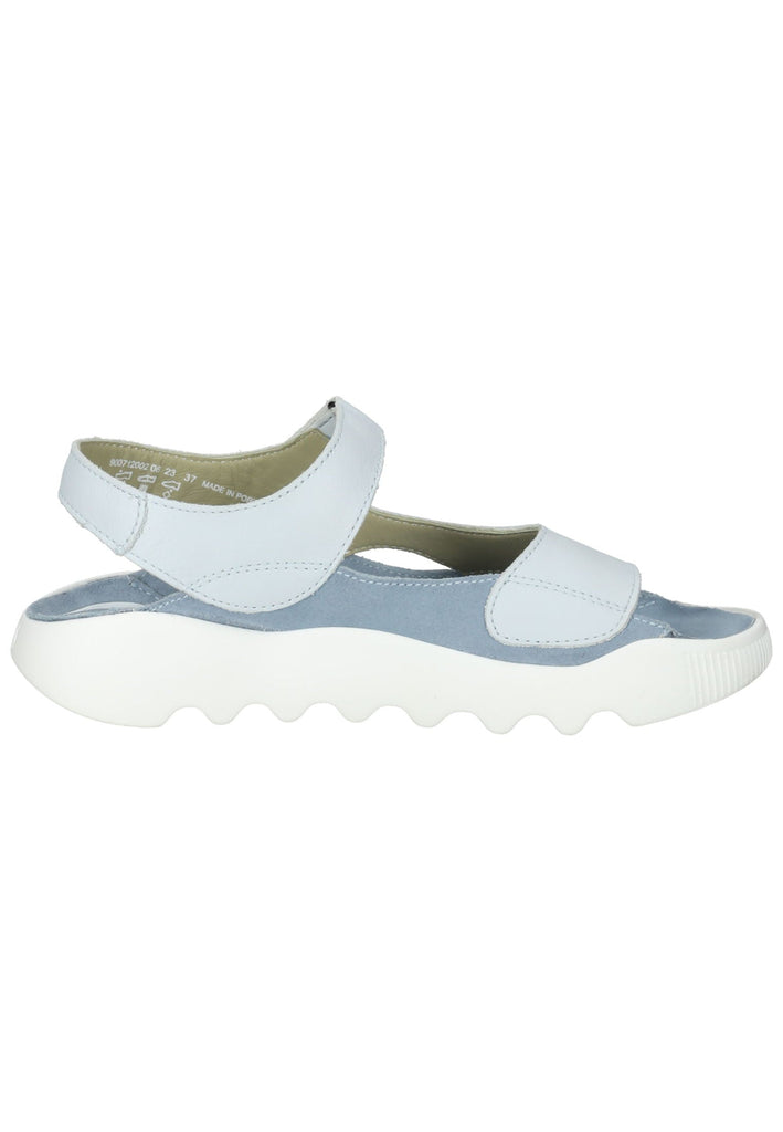 softinos Sandalen Leder Hellblau