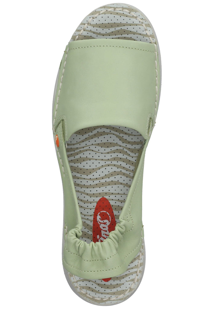 softinos Sandalen Leder Hellgrün