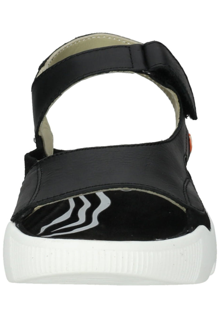 softinos Sandalen Leder Schwarz