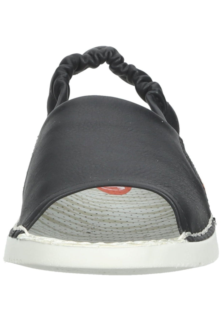 softinos Sandalen Leder Schwarz