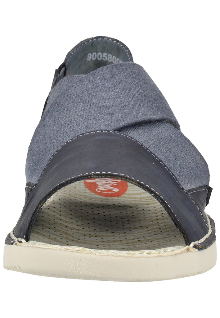 softinos Sandalen Leder/Textil Navy