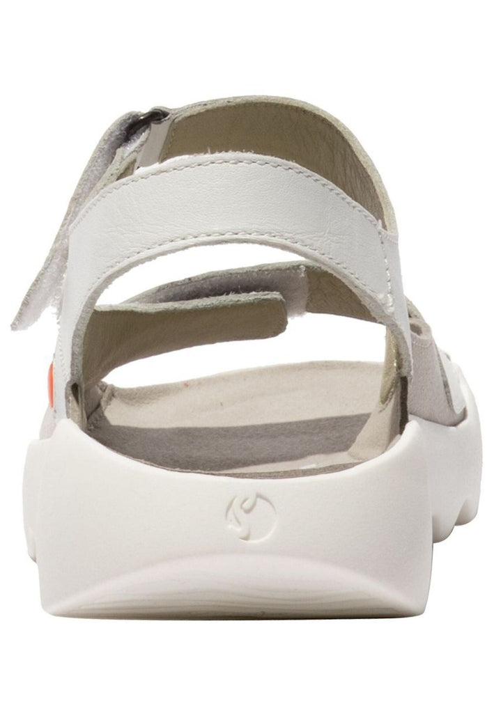 softinos Sandalen Leder Weiß