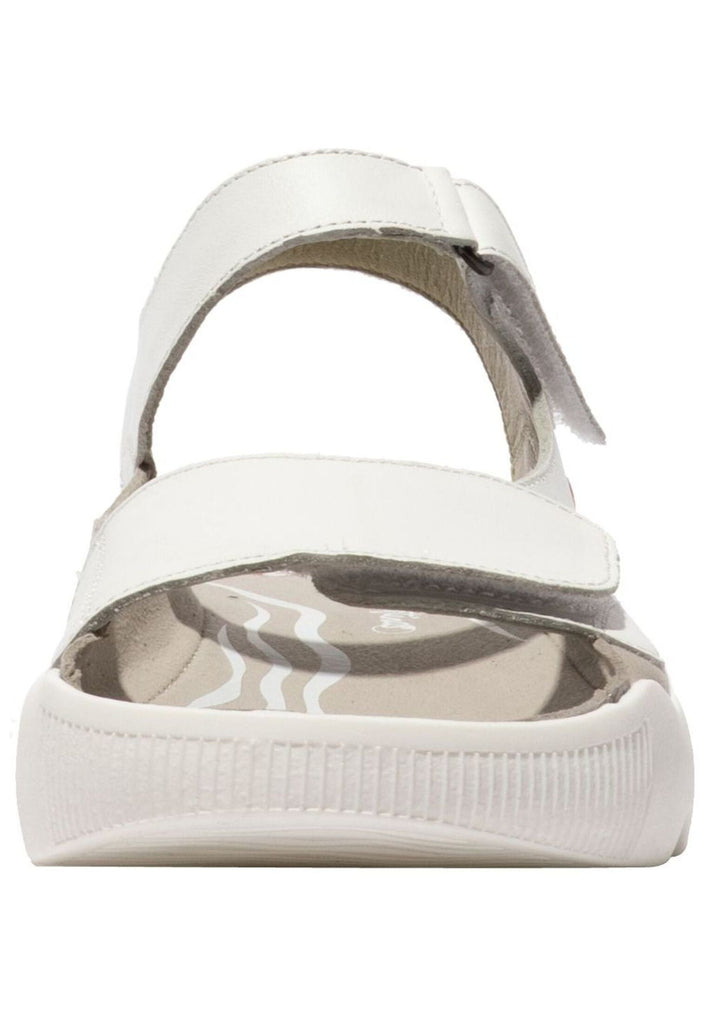 softinos Sandalen Leder Weiß