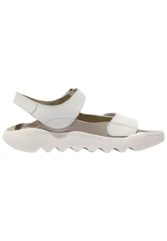 softinos Sandalen Leder Weiß