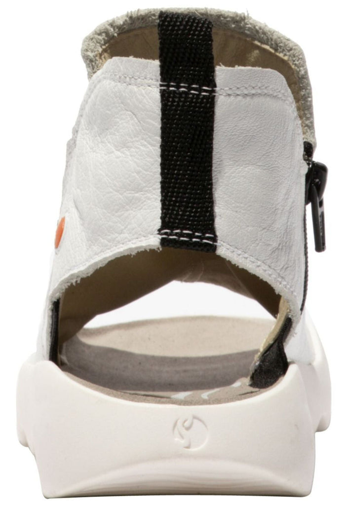 softinos Sandalen Leder Weiß