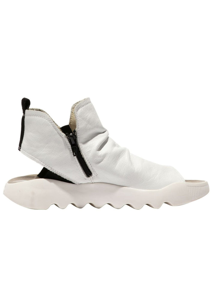 softinos Sandalen Leder Weiß