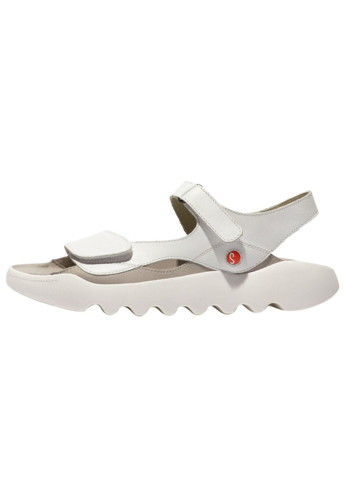 Sandalen softinos Sandalen Leder Weiß