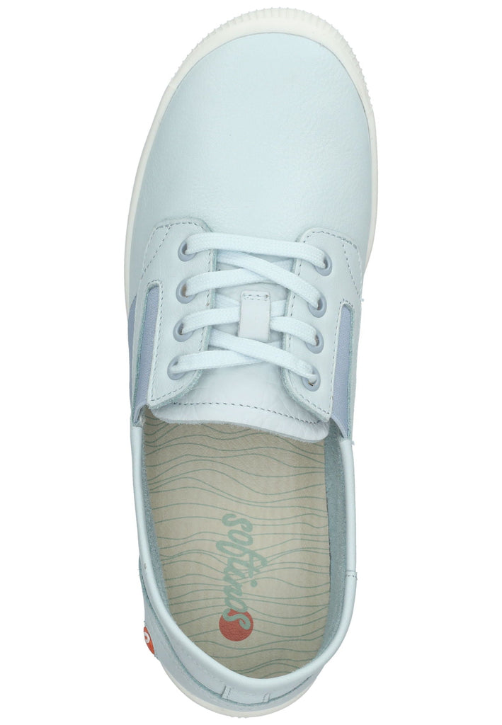 softinos Slipper Leder Hellblau