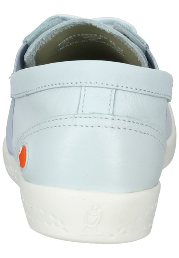 softinos Slipper Leder Hellblau