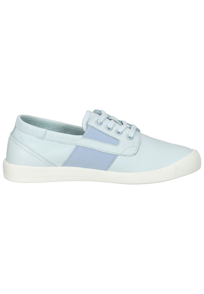 softinos Slipper Leder Hellblau