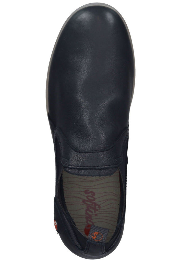 softinos Slipper Leder Navy