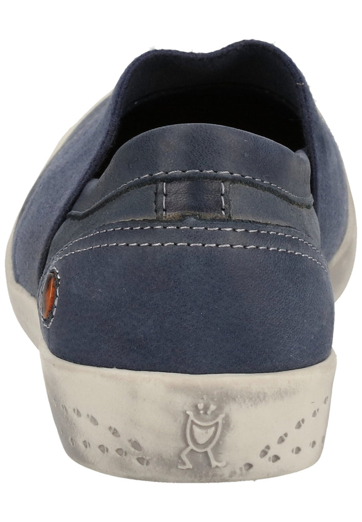 softinos Slipper Leder Navy