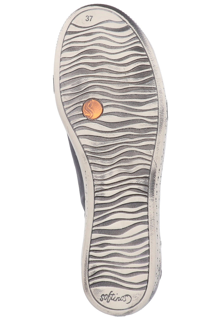 softinos Sneaker Leder Anthrazit