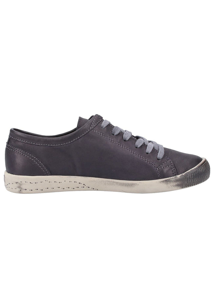 softinos Sneaker Leder Anthrazit