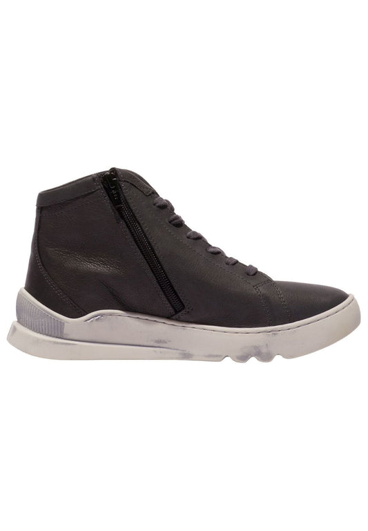 softinos Sneaker Leder Antracite