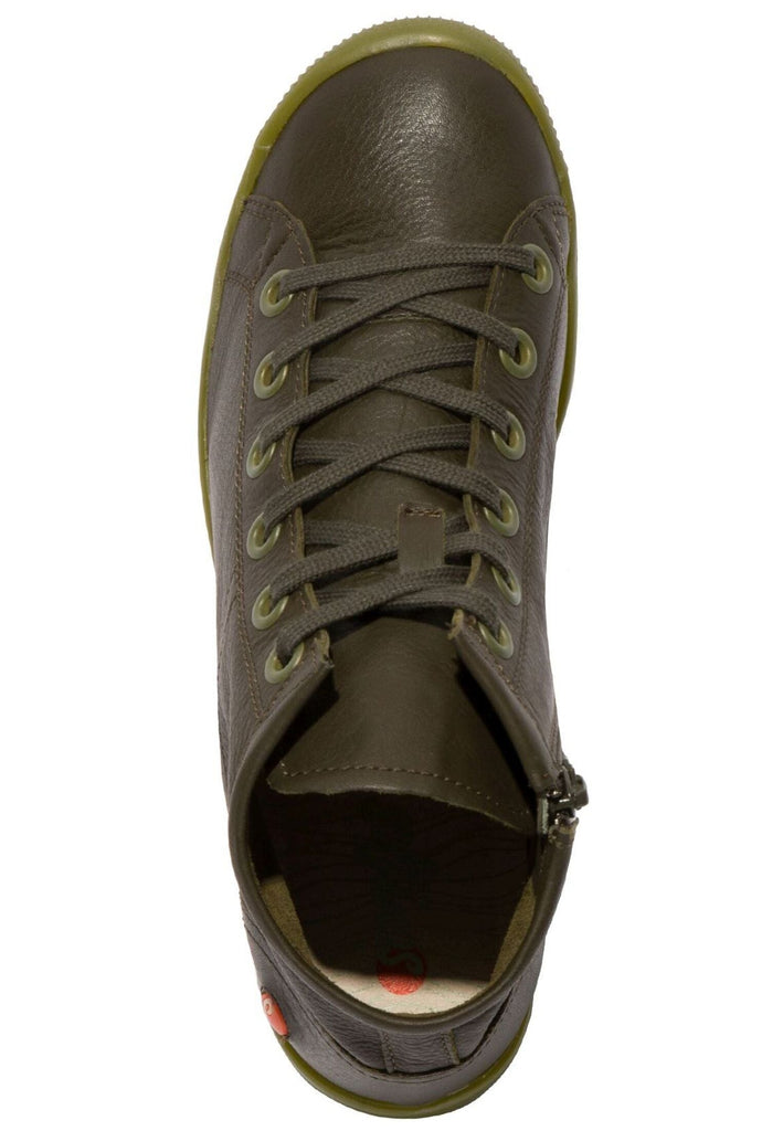 softinos Sneaker Leder Army