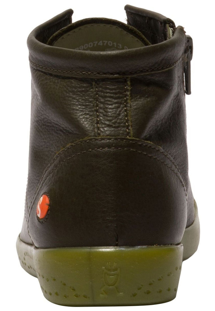 softinos Sneaker Leder Army