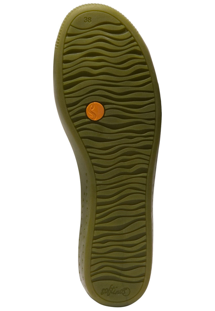 softinos Sneaker Leder Army Warmfutter